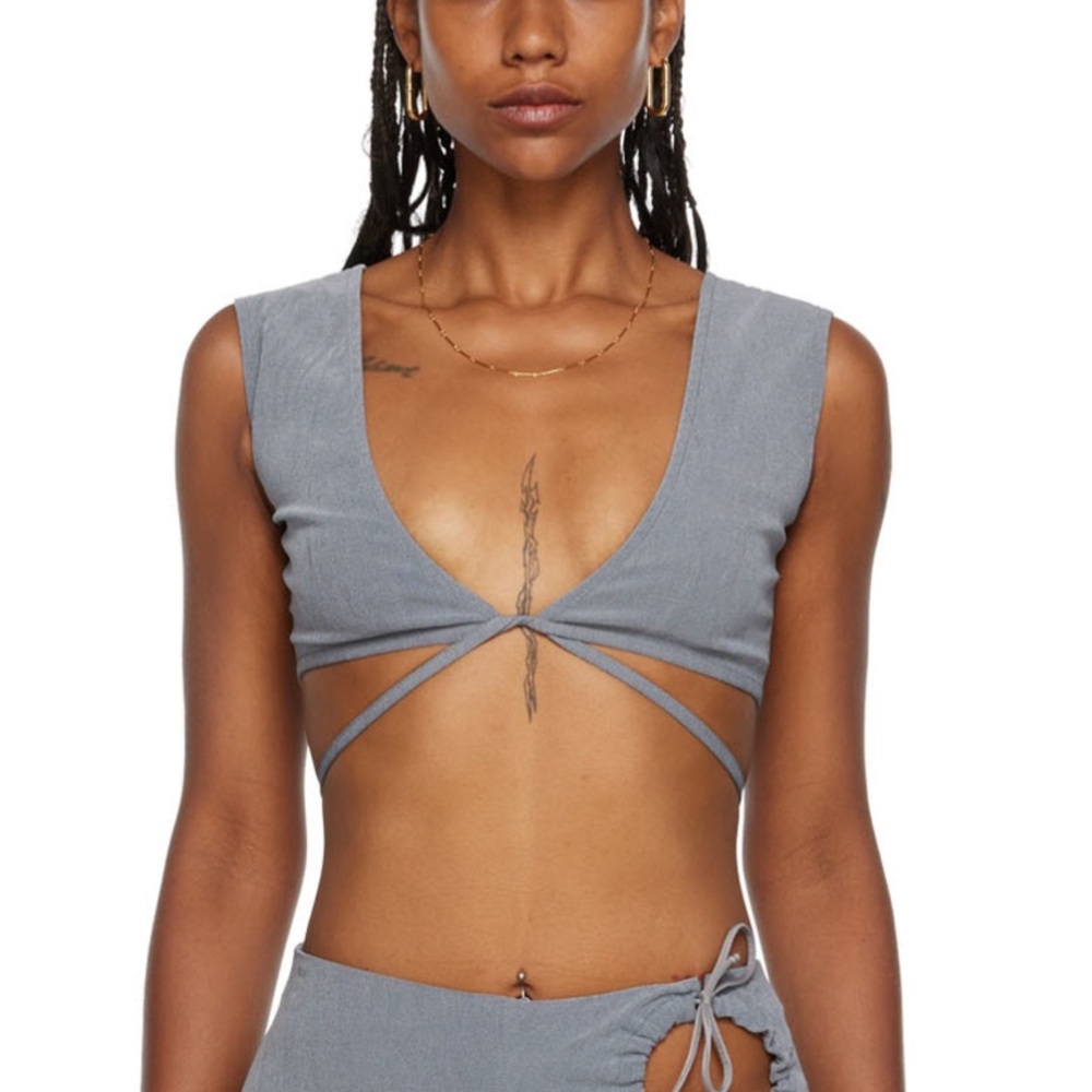 Paloma Wool Sasha Grey Top